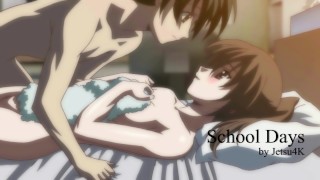 School Days Game – BIG Film [2D Hentai, 4K A.I. Upscaled, Uncensored]